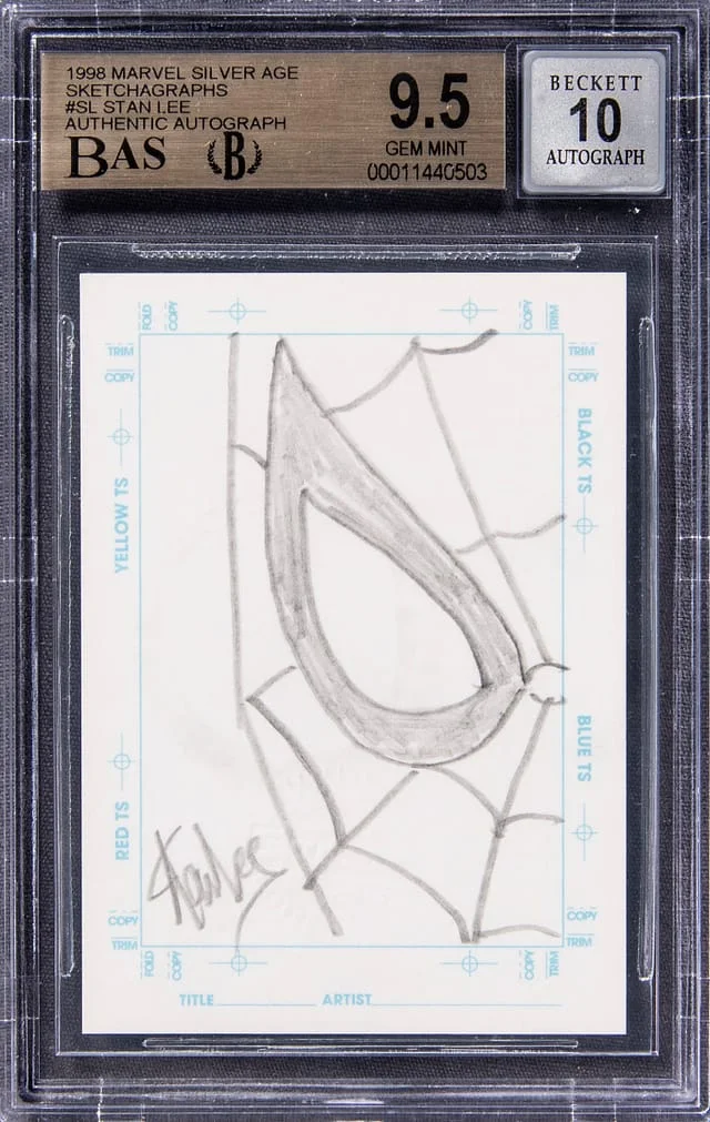 1998 SkyBox Stan Lee Marvel Silver Age Sketchagraphs #SL card image