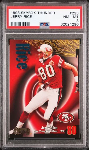 1998 SkyBox Thunder Jerry Rice #223 card image