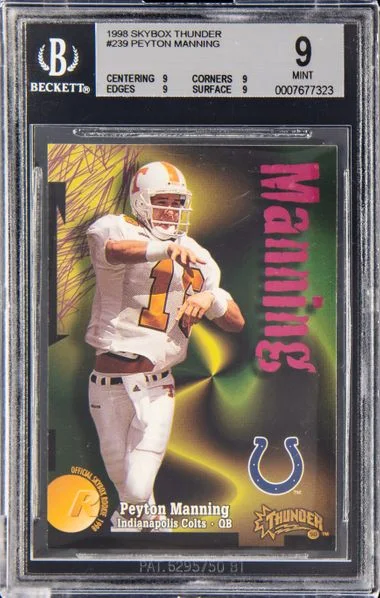 1998 SkyBox Thunder Peyton Manning #239 card image