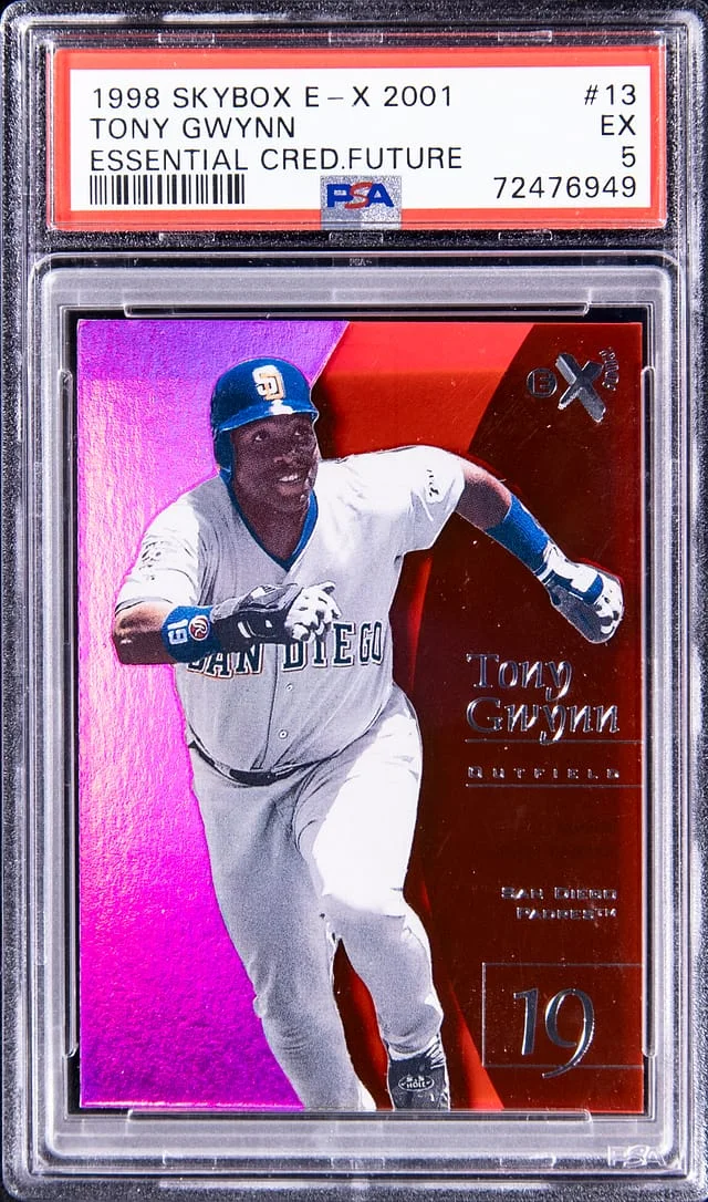1998 SkyBox Tony Gwynn E-X2001 Essential Credential Future #13 card image