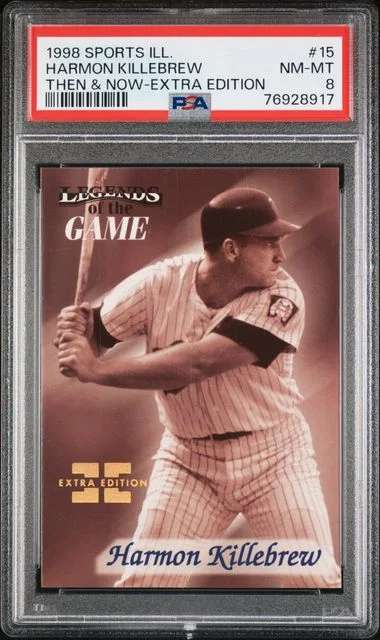 1998 Sports Illustrated Then & Now Harmon Killebrew #15 card image