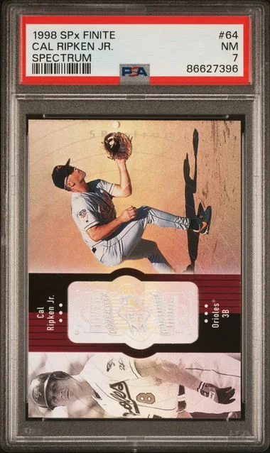 1998 SPx Cal Ripken Jr. Finite Spectrum #64 card image