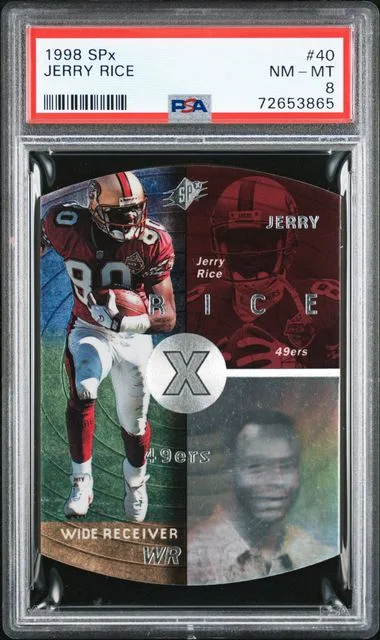 1998 SPx Jerry Rice #40 card image