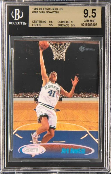 1998 Stadium Club Dirk Nowitzki #202 card image