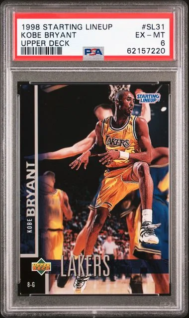 1998 Starting Lineup Upper Deck Kobe Bryant #Sl31 card image