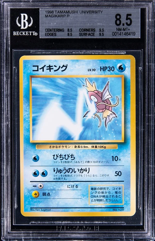 1998 Tamamushi University Magikarp #129 card image
