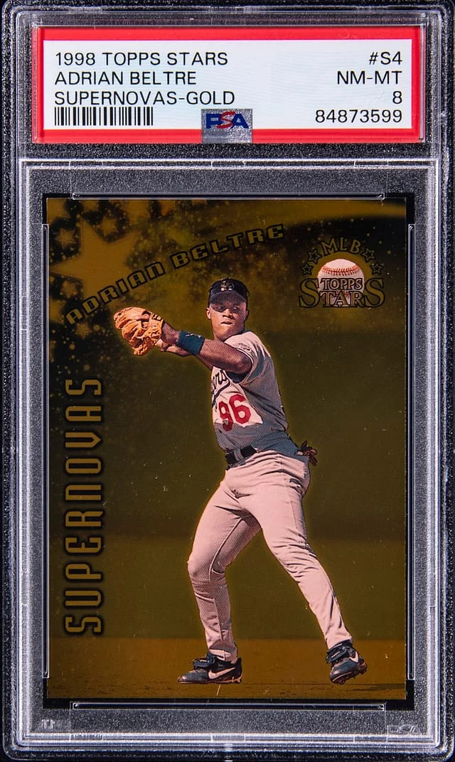1998 Topps Adrian Beltre Stars Supernovas Gold #S4 card image