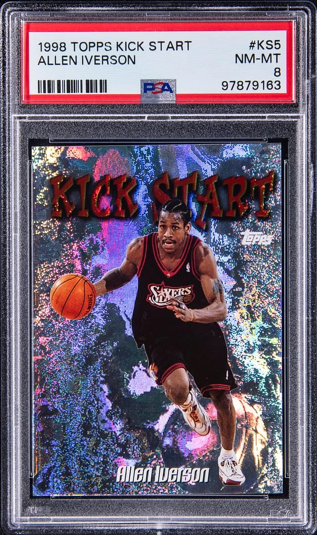 1998 Topps Allen Iverson Kick Start #KS5 card image