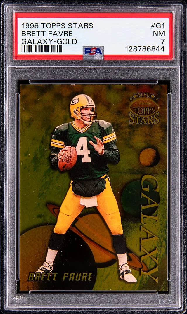 1998 Topps Brett Favre Stars Galaxy Gold #G1 card image