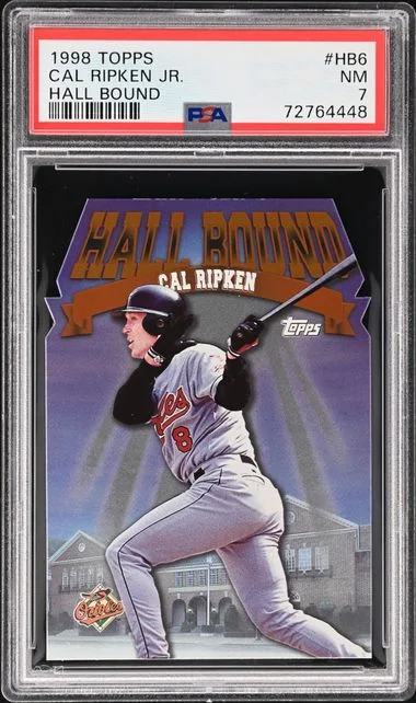 1998 Topps Cal Ripken Jr. Hall Bound #HB6 card image