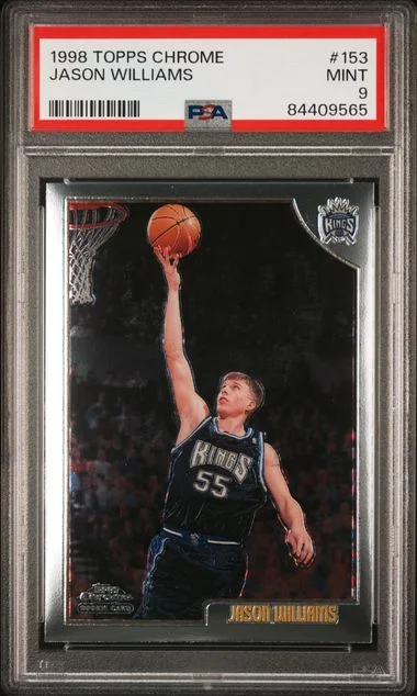 1998 Topps Chrome Jason Williams #153 card image