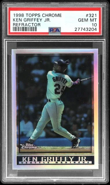 1998 Topps Chrome Ken Griffey Jr. #321 card image