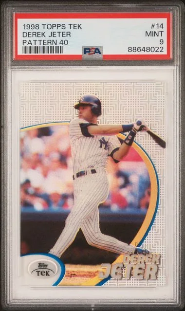 1998 Topps Derek Jeter Tek Pattern 40 #14 card image