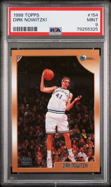 1998 Topps Dirk Nowitzki #154 card image