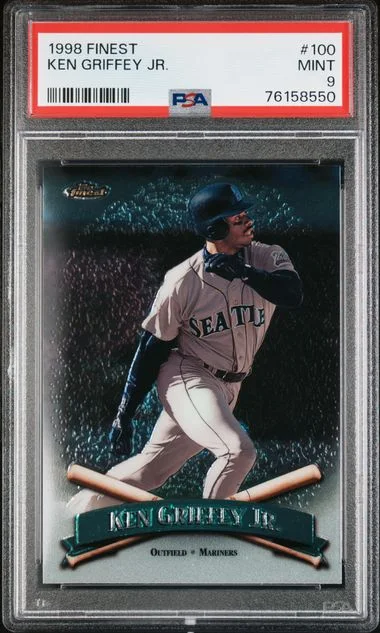 1998 Topps Finest Ken Griffey Jr. #100 card image