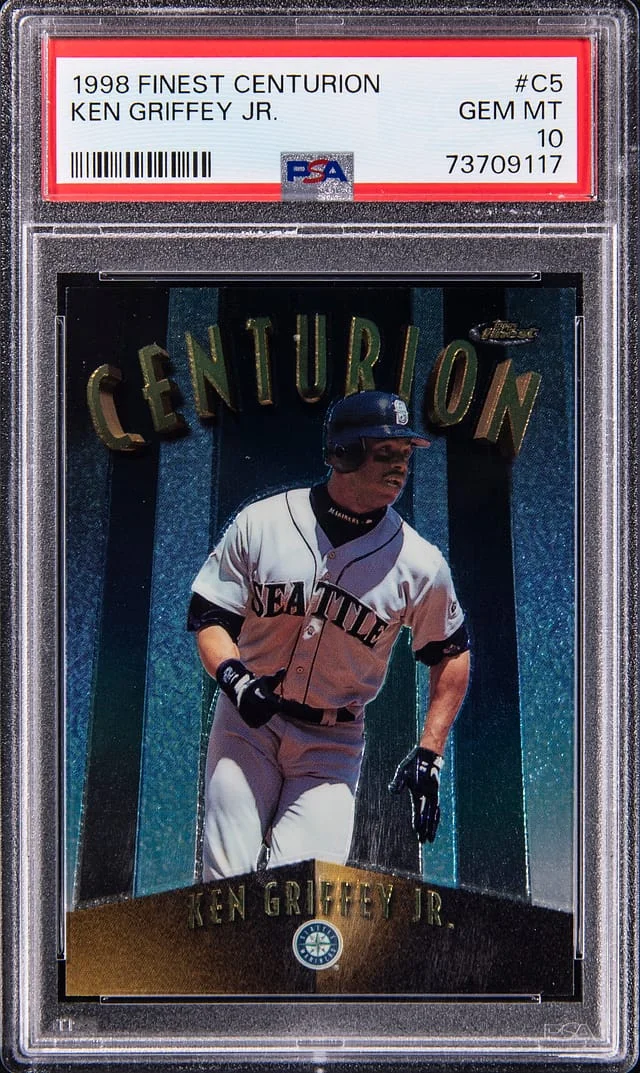 1998 Topps Finest Ken Griffey Jr. Centurion #C5 card image