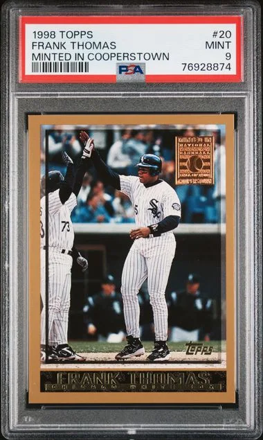 1998 Topps Frank Thomas #20 card image