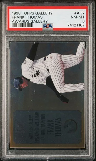 1998 Topps Frank Thomas Gallery Awards Gallery #AG7 card image