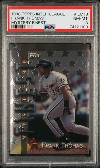 1998 Topps Frank Thomas Inter-League Mystery Finest #ILM18 card image