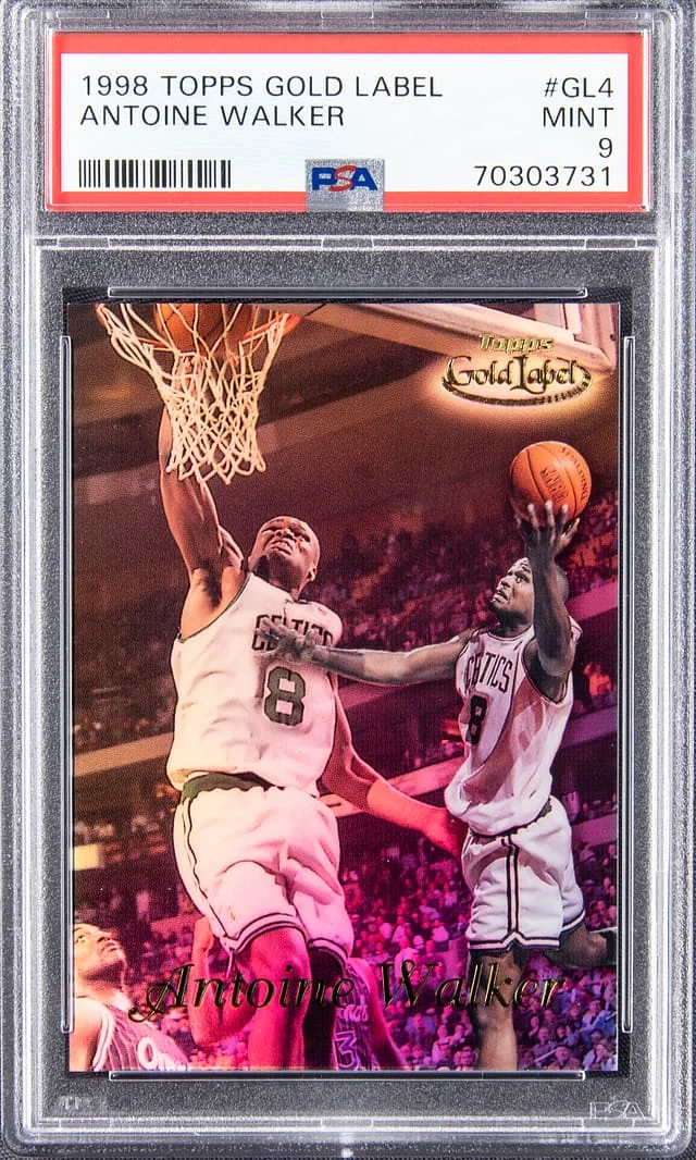 1998 Topps Gold Label Antoine Walker #GL4 card image