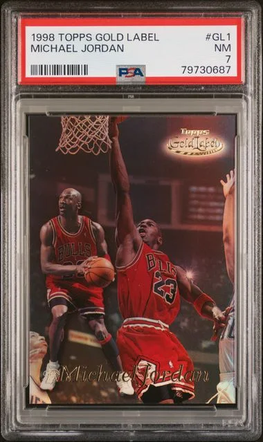 1998 Topps Gold Label Michael Jordan #GL1 card image