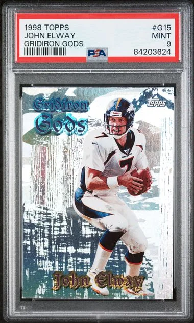 1998 Topps John Elway Gridiron Gods #G15 card image