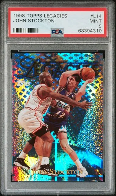 1998 Topps John Stockton Legacies #L14 card image