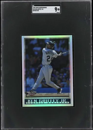 1998 Topps Ken Griffey Jr. Superchrome Refractor #28 card image