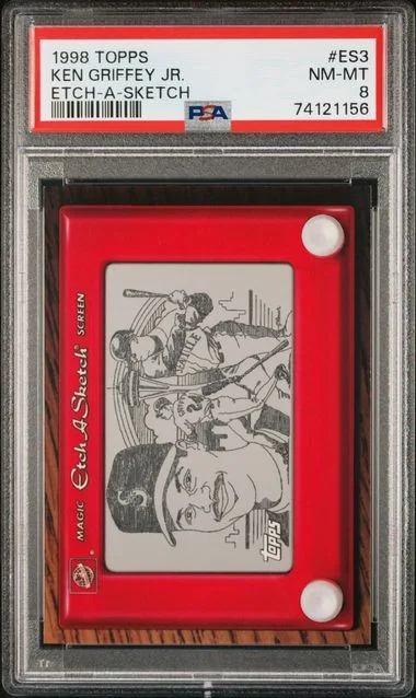 1998 Topps Ken Griffey Jr. Etch-A-Sketch #ES3 card image