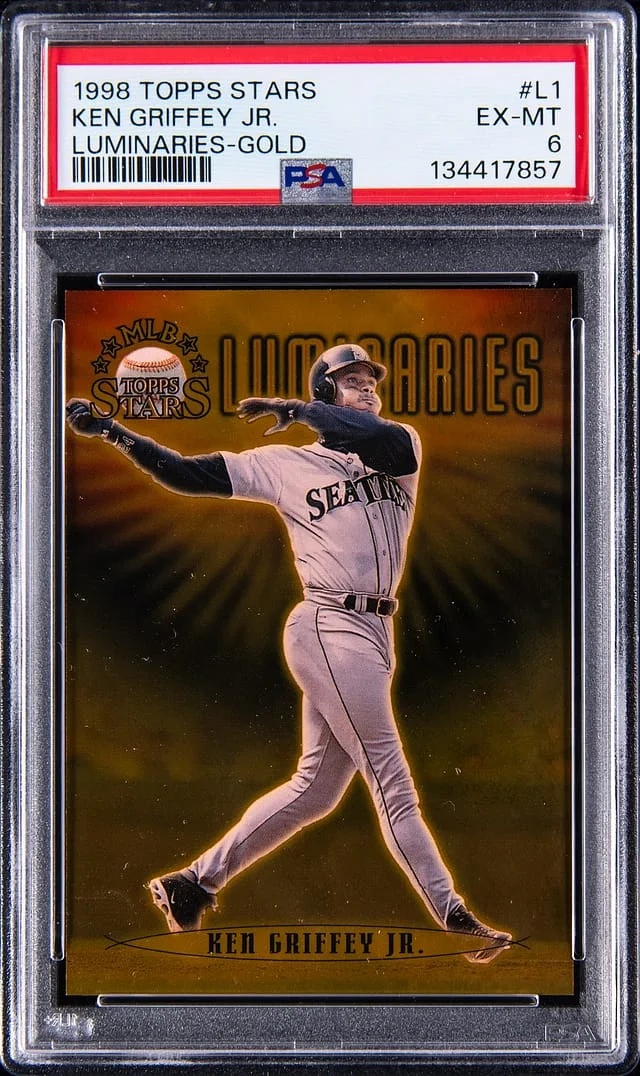 1998 Topps Ken Griffey Jr. Stars Luminaries Gold #L1 card image