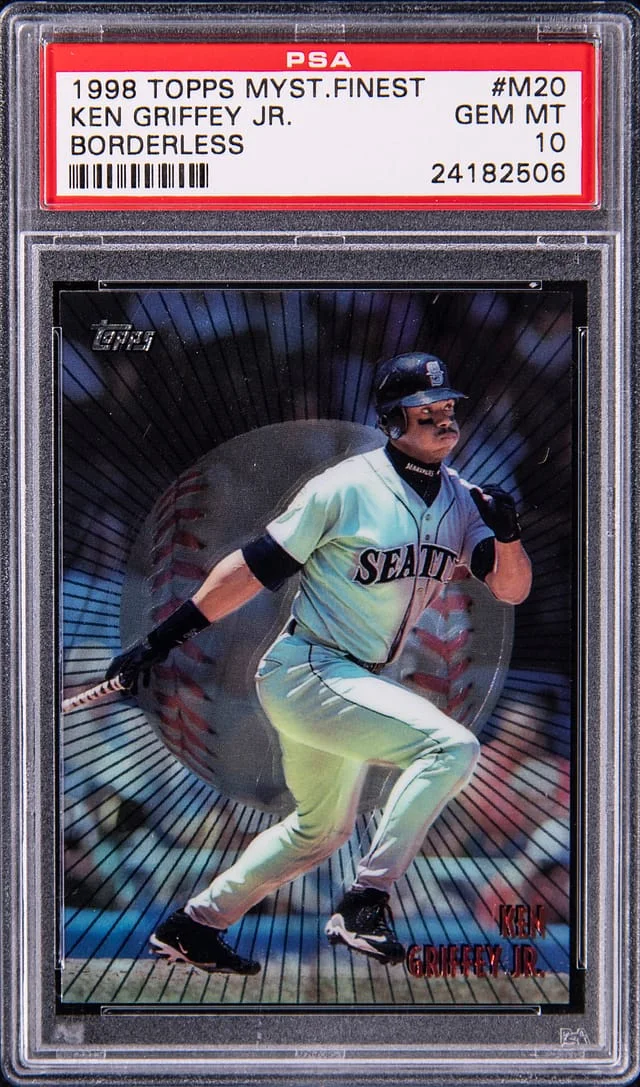 1998 Topps Ken Griffey Jr. Mystery Finest Borderless #M20 card image