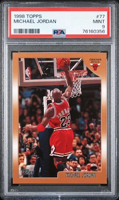 1998 Topps Michael Jordan #77 card image