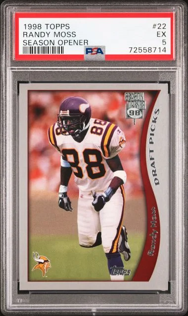1998 Topps Randy Moss Season Opener #22 card image