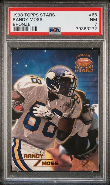 1998 Topps Randy Moss Stars #66 card image