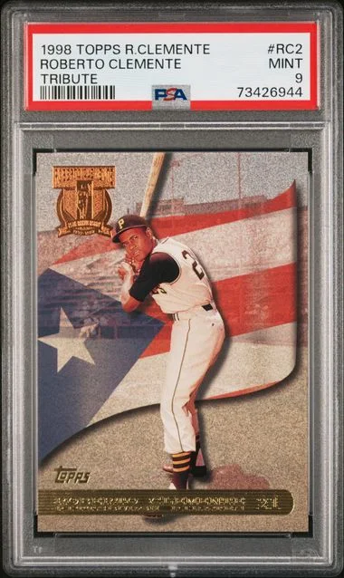 1998 Topps Roberto Clemente Clemente Tribute #Rc2 card image