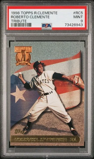 1998 Topps Roberto Clemente Clemente Tribute #Rc5 card image