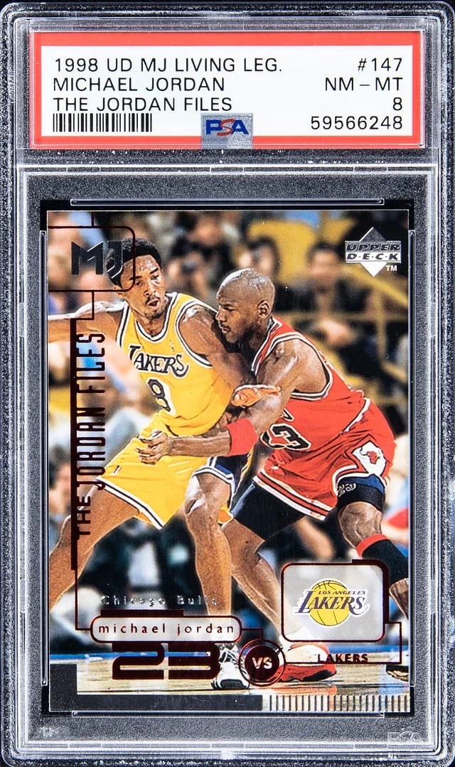 1998 UD MJ Living Legend The Jordan Files Michael Jordan #147 card image