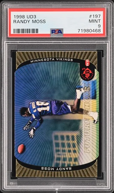 1998 Ud3 Randy Moss #197 card image