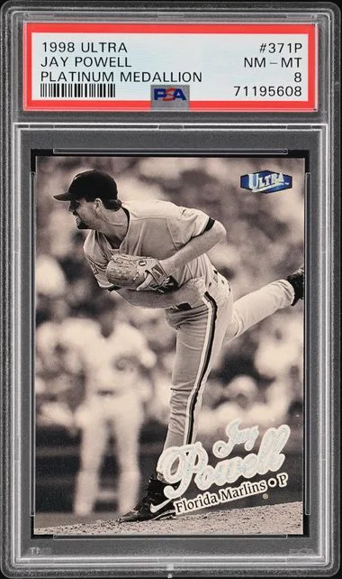 1998 Ultra Jay Powell Platinum Medallion #371P card image