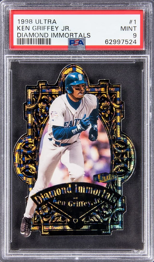 1998 Ultra Ken Griffey Jr Diamond Immortals #1 card image