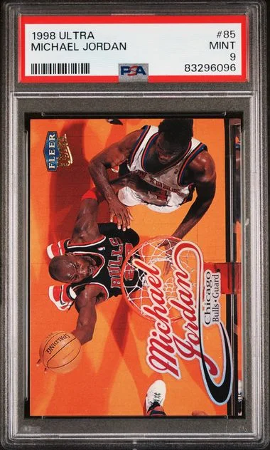 1998 Ultra Michael Jordan #85 card image