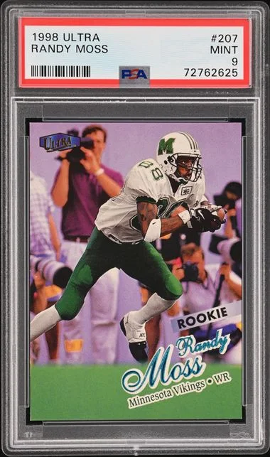 1998 Ultra Randy Moss #207 card image
