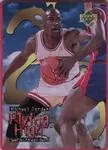 1998 Upper Deck Avon Gift Collection Michael Jordan Flying High Metal Michael Jordan #2 card image