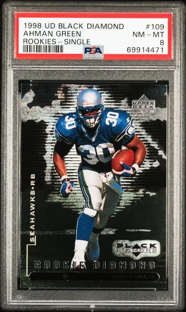 1998 Upper Deck Black Diamond Ahman Edition Single #109 card image