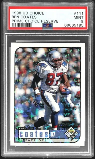 1998 Upper Deck Choice Ben Coates Prime #111 card image