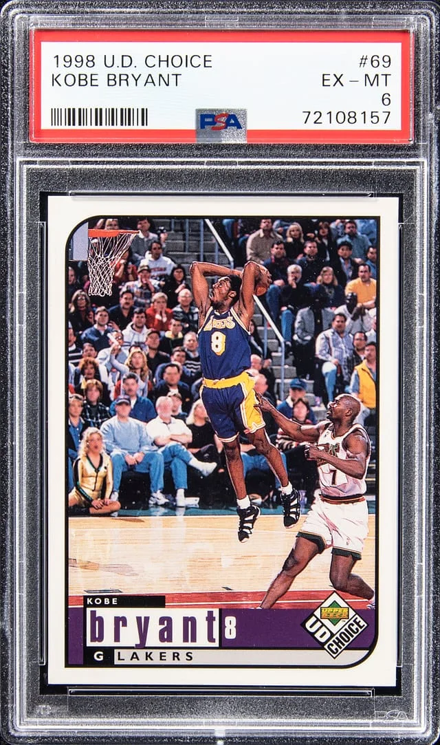 1998 Upper Deck Choice Kobe Bryant #69 card image