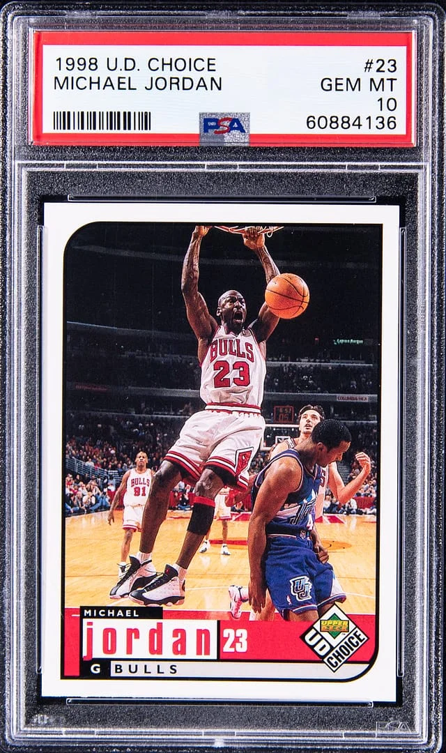 1998 Upper Deck Choice Michael Jordan #23 card image