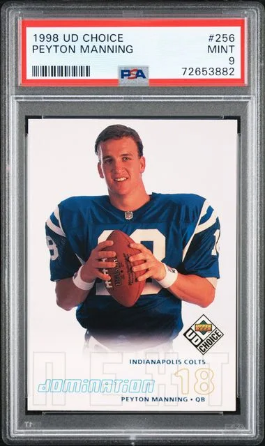 1998 Upper Deck Choice Peyton Manning #256 card image