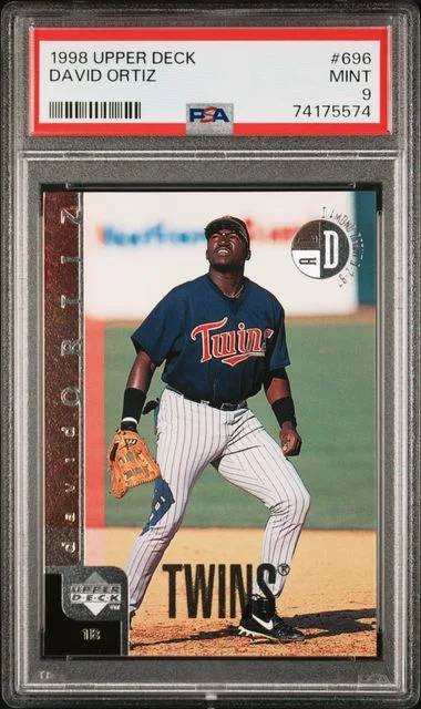 1998 Upper Deck David Ortiz #696 card image