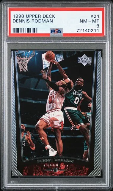 1998 Upper Deck Dennis Rodman #24 card image
